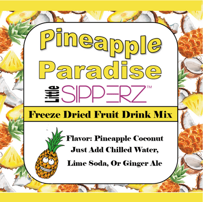 Kids Sipperz "To Go" REAL FRUIT Party Pouches Craft Drink Mixes- Choose from 9 Flavors