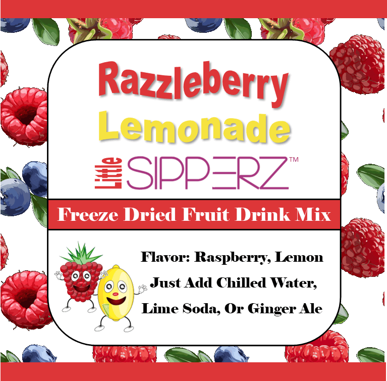 Kids Sipperz "To Go" REAL FRUIT Party Pouches Craft Drink Mixes- Choose from 9 Flavors