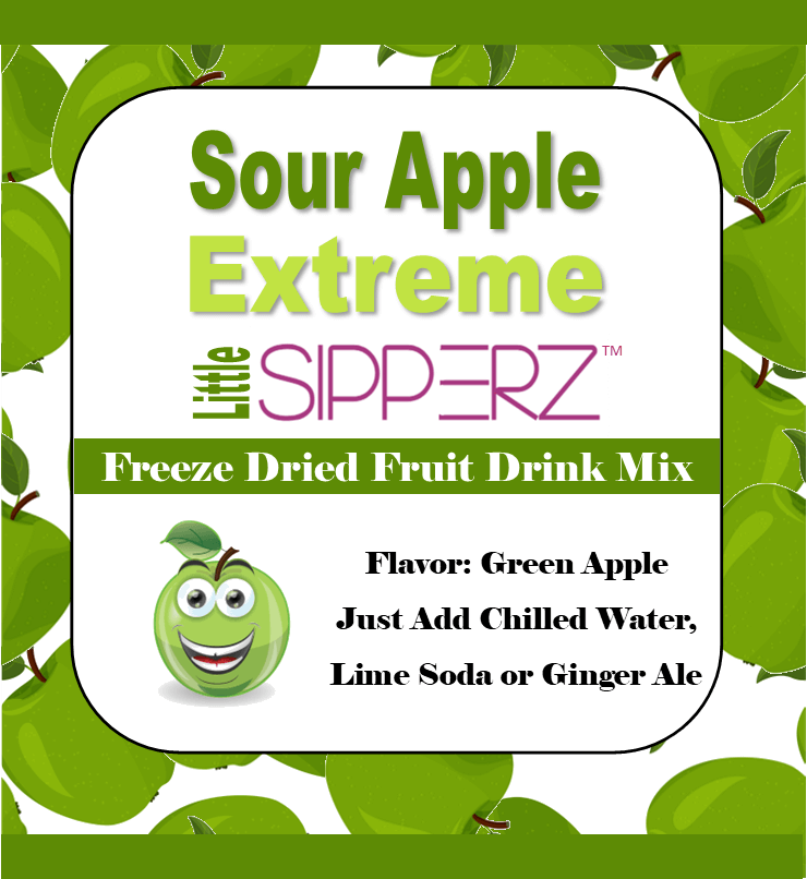 Kids Sipperz "To Go" REAL FRUIT Party Pouches Craft Drink Mixes- Choose from 9 Flavors
