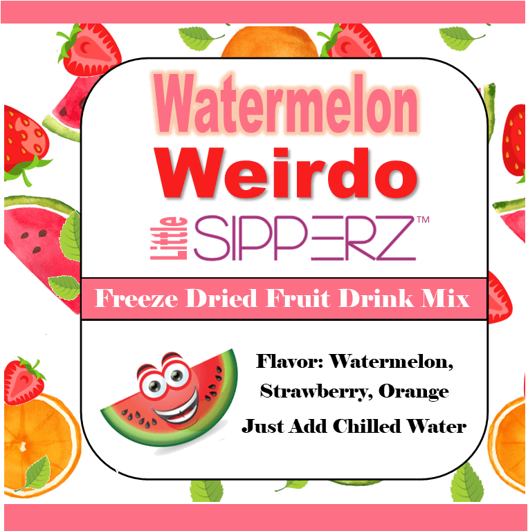 Kids Sipperz "To Go" REAL FRUIT Party Pouches Craft Drink Mixes- Choose from 9 Flavors