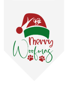 Winey Bitches Co Merry Woofmas Doggie Bandana