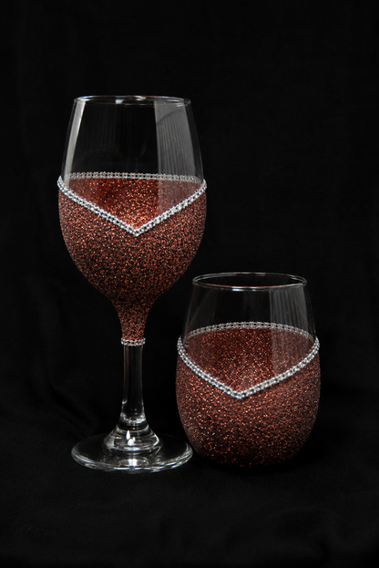 Winey Bitches Co 🐉🍷 Dragon’s Blood Halloween Potion Glitter Wine Glass