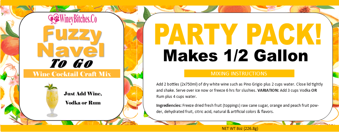 Sipperz × Banana Bob Big Kahuna Party Pack To-Go – REAL FRUIT Craft Cocktail Mixes in Bulk