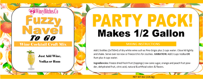 Sipperz × Banana Bob Big Kahuna Party Pack To-Go – REAL FRUIT Craft Cocktail Mixes in Bulk