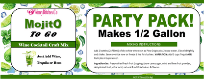 Sipperz × Banana Bob Big Kahuna Party Pack To-Go – REAL FRUIT Craft Cocktail Mixes in Bulk