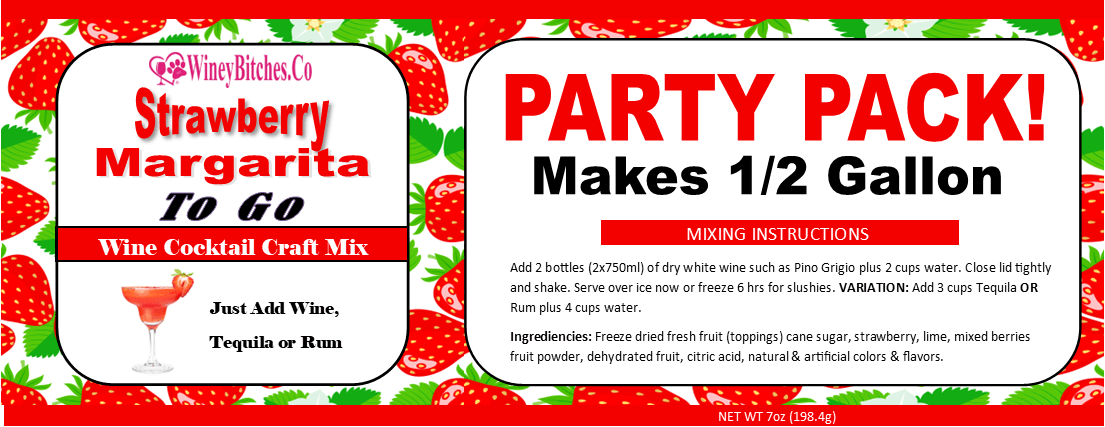 Sipperz × Banana Bob Big Kahuna Party Pack To-Go – REAL FRUIT Craft Cocktail Mixes in Bulk