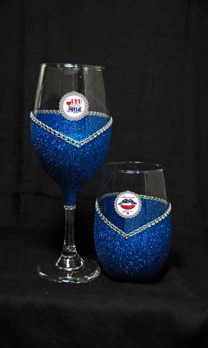 Winey Bitches Co Freedom Squared Patriotic Tipsy Sip Magnectic Wine Charms