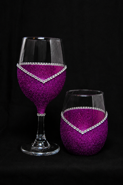 Winey Bitches Co 🐉🍷 Dragon’s Blood Halloween Potion Glitter Wine Glass