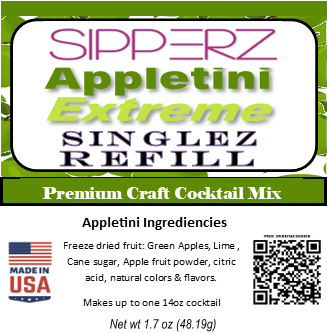 Sipperz × Banana Bob Singles & Re-Sipz Refills – REAL FRUIT Craft Cocktail Mixes