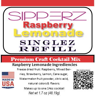 Sipperz × Banana Bob Singles & Re-Sipz Refills – REAL FRUIT Craft Cocktail Mixes