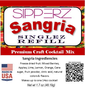 Sipperz × Banana Bob Singles & Re-Sipz Refills – REAL FRUIT Craft Cocktail Mixes