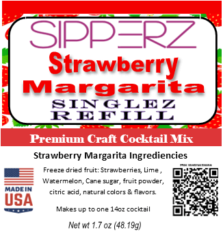 Sipperz × Banana Bob Singles & Re-Sipz Refills – REAL FRUIT Craft Cocktail Mixes