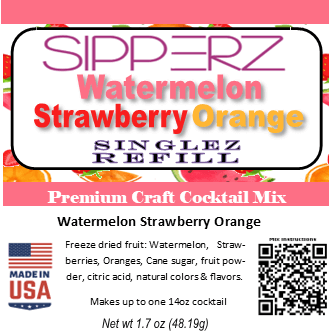 Sipperz × Banana Bob Singles & Re-Sipz Refills – REAL FRUIT Craft Cocktail Mixes