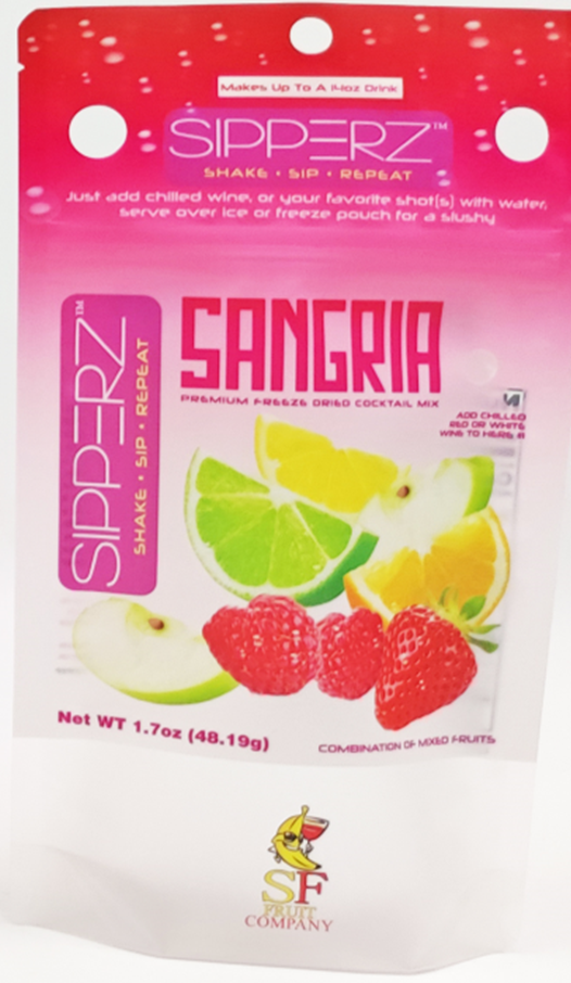 Adult Sipperz Party Pouches – REAL FRUIT Craft Cocktail Mixes