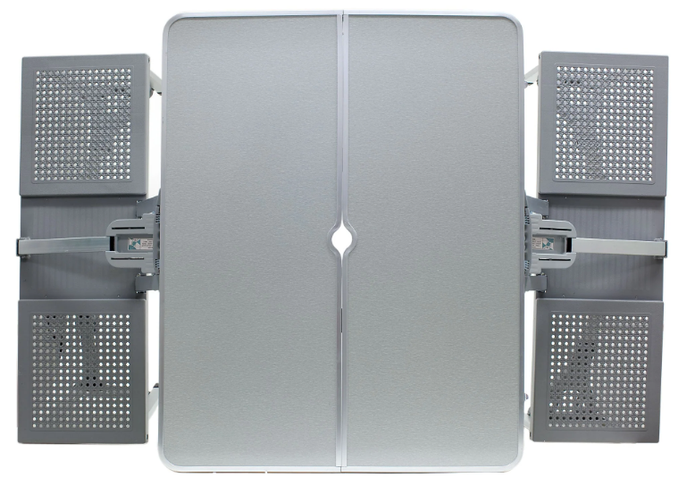 Aluminum Portable Picnic Table with Seats