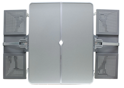 Aluminum Portable Picnic Table with Seats