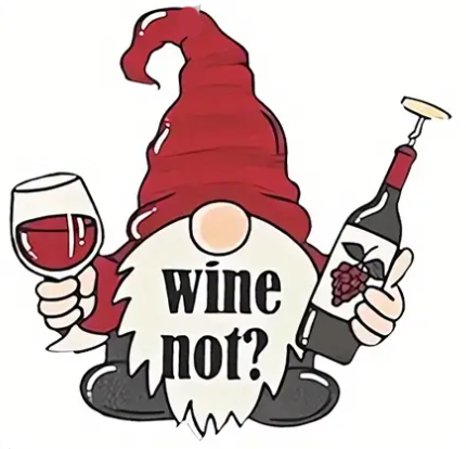 NEW – "Wine Not" Christmas Gnome Holiday Tipsy Sips!