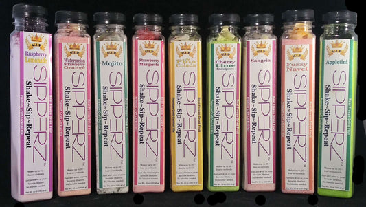 Sipperz × Banana Bob VIP Tubes To-Go – REAL FRUIT Craft Cocktail Mixes
