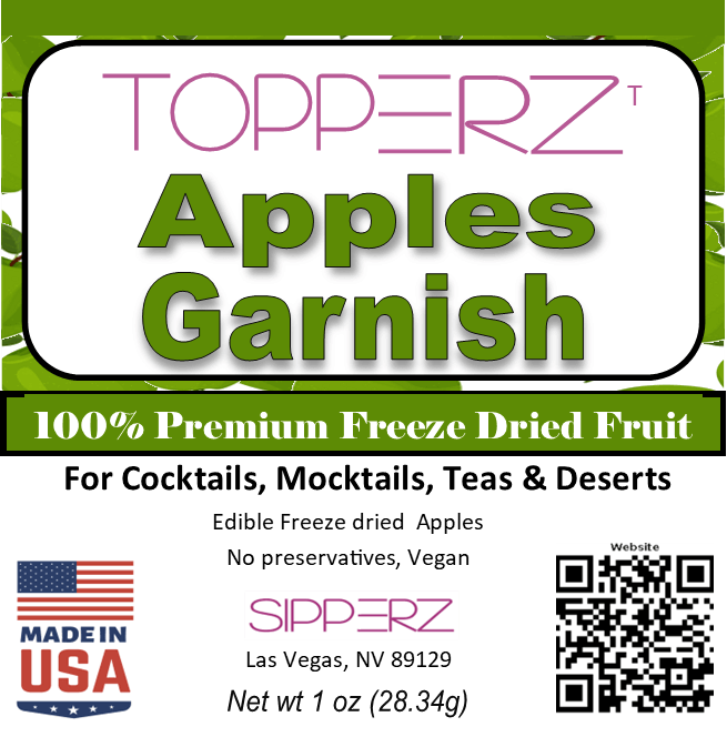 Topperz Real Freeze Dried Fruit Garnishments