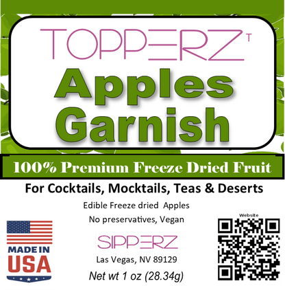 Topperz Real Freeze Dried Fruit Garnishments