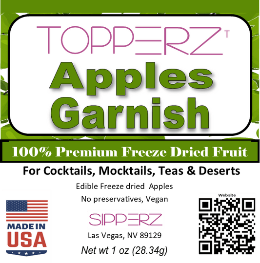Topperz Real Freeze Dried Fruit Garnishments