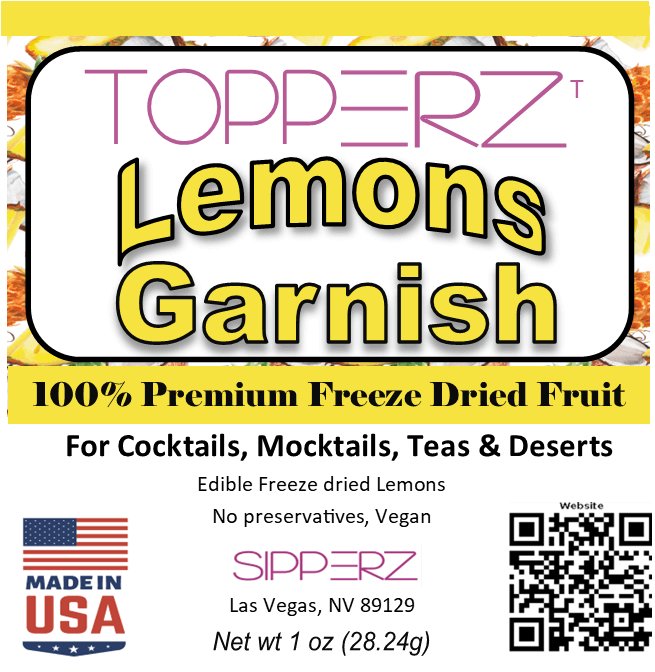 Topperz Real Freeze Dried Fruit Garnishments