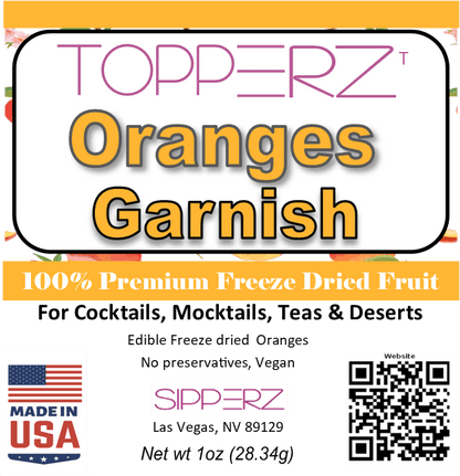 Topperz Real Freeze Dried Fruit Garnishments