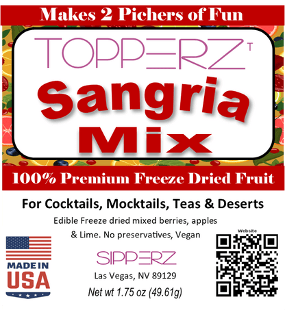 Topperz Real Freeze Dried Fruit Garnishments