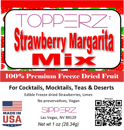 Topperz Real Freeze Dried Fruit Garnishments