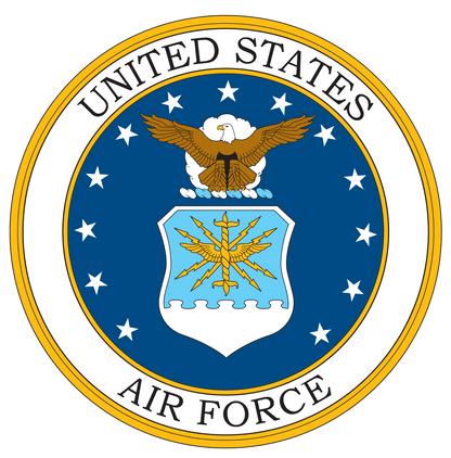 ✈️🍷💋🇺🇸✨ Winey Bitches Co Military–Air Force Bling Stem or Stemless Wine Glasses