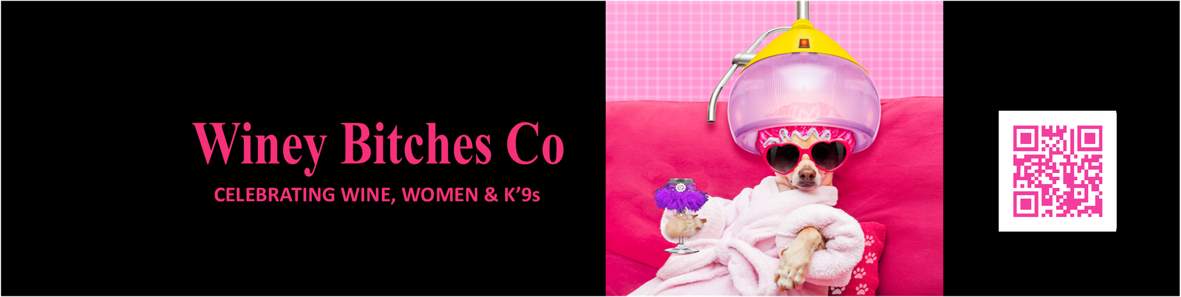 Winey Bitches co brand header