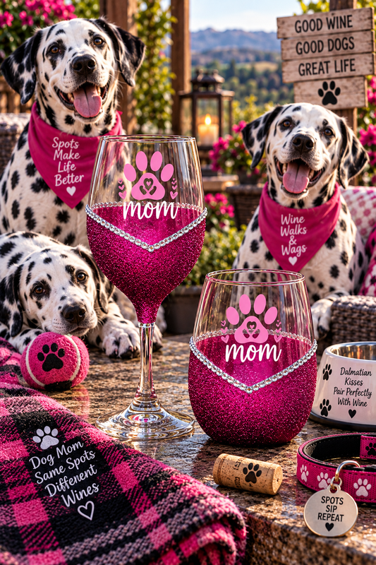 🐾🌸 Winey Bitches Co “Dog Mom” Drinkware — Mother’s Day Collection 🌸🐾