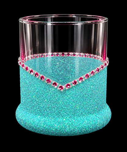 Winey Bitches Co Best Man Wedding Party Whiskey Glitter Glasses