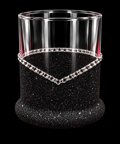 Winey Bitches Co Best Man Wedding Party Whiskey Glitter Glasses