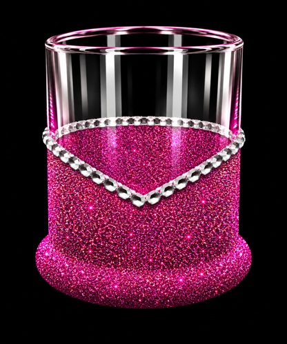Winey Bitches Co Best Man Wedding Party Whiskey Glitter Glasses