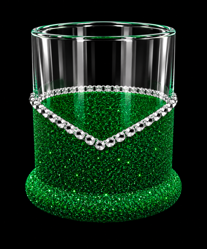 Winey Bitches Co Best Man Wedding Party Whiskey Glitter Glasses