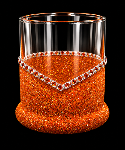 Winey Bitches Co Best Man Wedding Party Whiskey Glitter Glasses