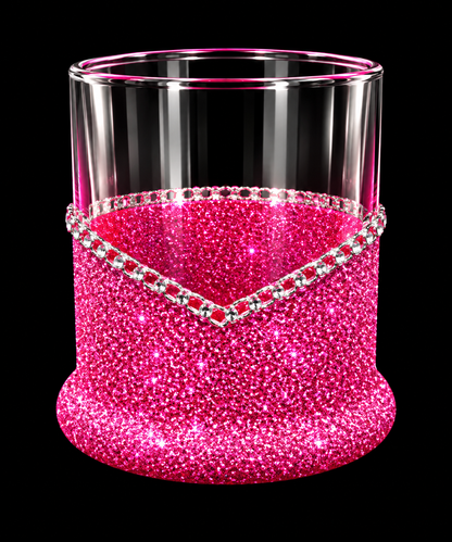 Winey Bitches Co Best Man Wedding Party Whiskey Glitter Glasses