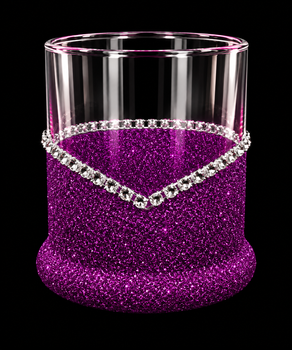 Winey Bitches Co Best Man Wedding Party Whiskey Glitter Glasses