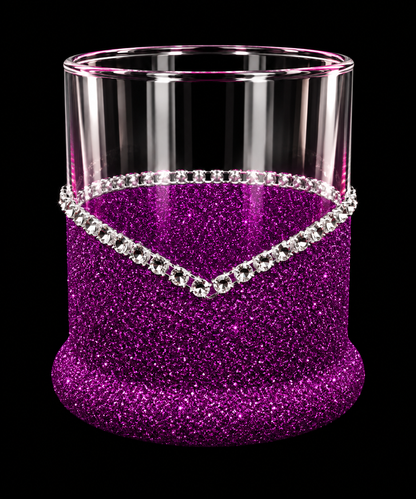 Winey Bitches Co Best Man Wedding Party Whiskey Glitter Glasses