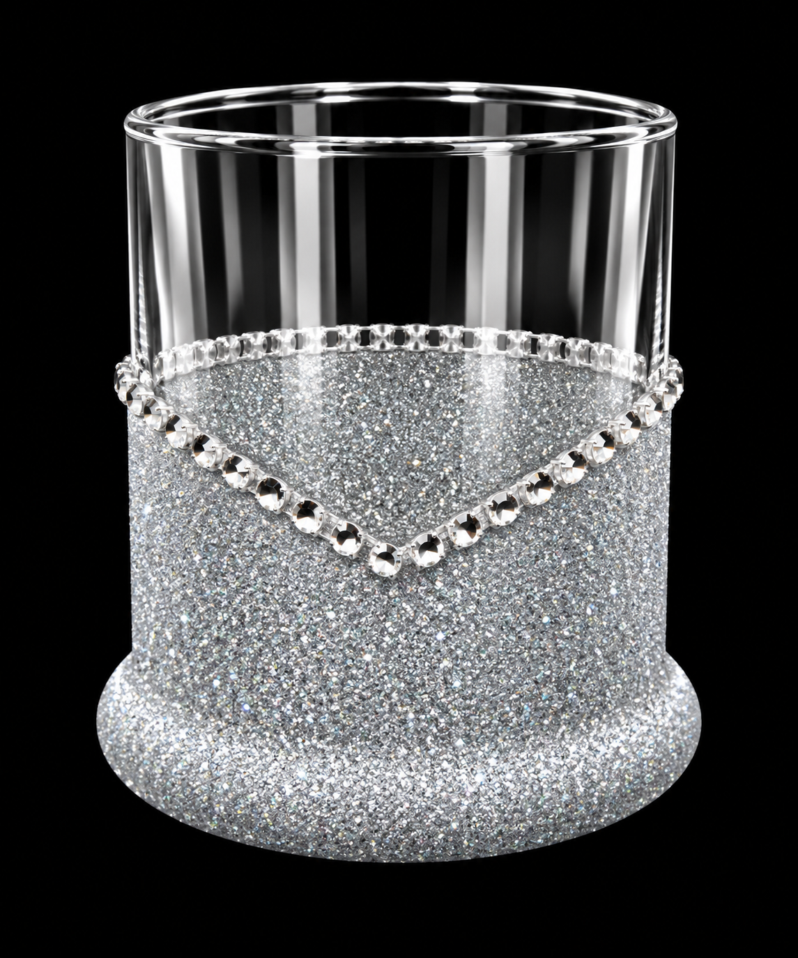 Winey Bitches Co Best Man Wedding Party Whiskey Glitter Glasses