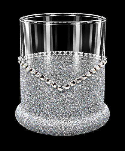 Winey Bitches Co Best Man Wedding Party Whiskey Glitter Glasses