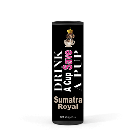 WS~3 oz Sumatra Royal Coffee WB DACSAP