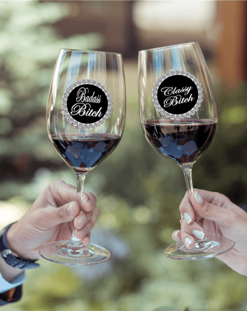 More Winey Bitches Co Funny "Bitches Sayings" Tipsy Sips Choose your saying - Winey Bitches - Wine- Women- K9's