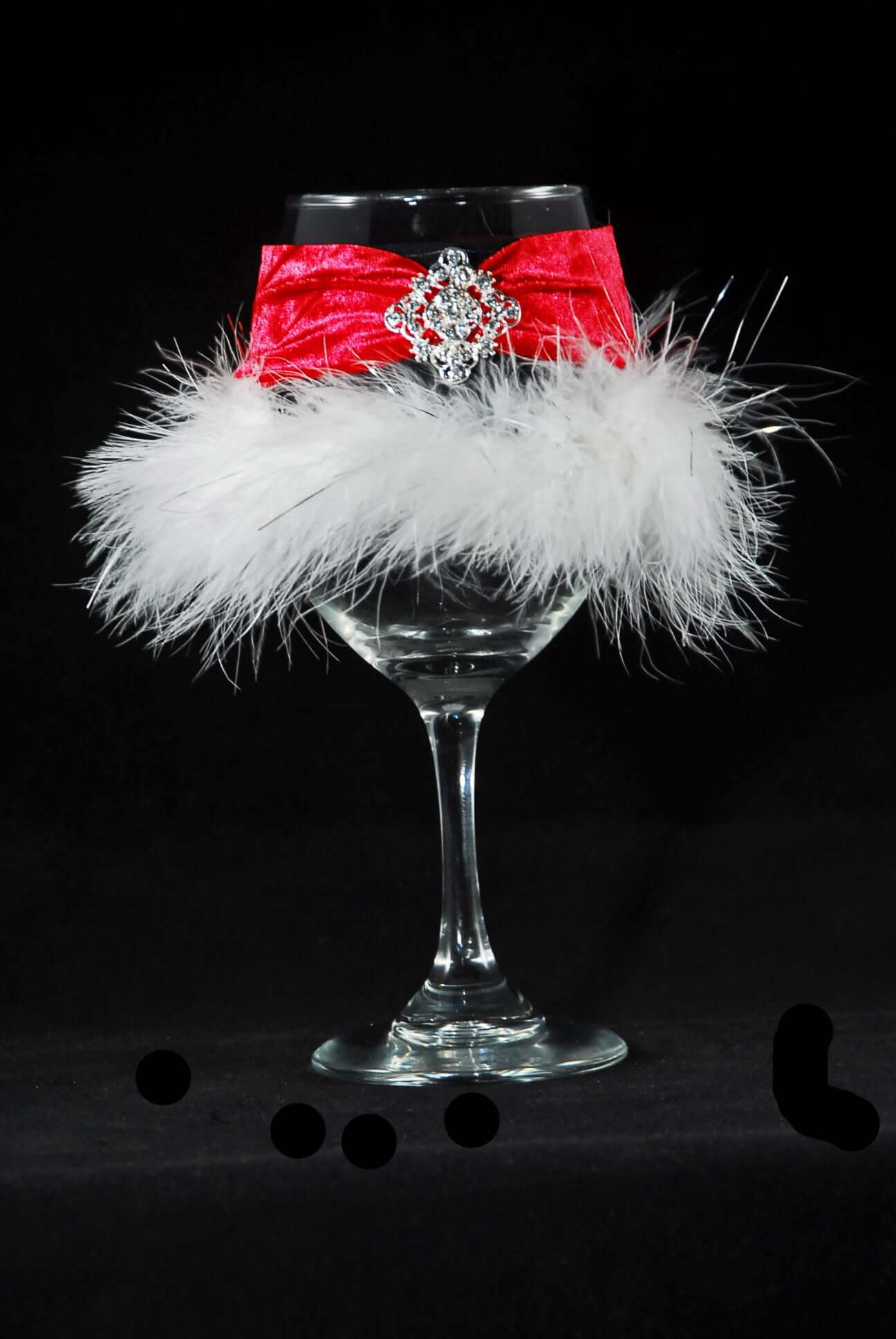 Winey Bitches Co. “Red Robin” Jeweled Floozie Coozie™