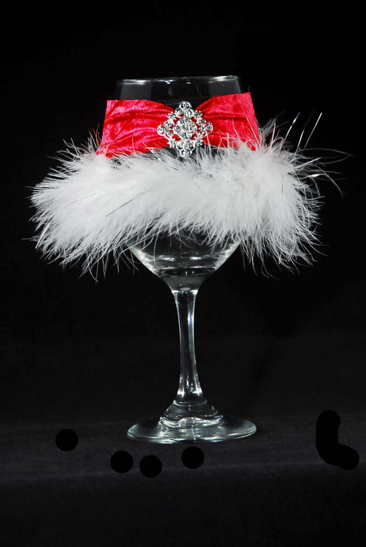 Winey Bitches Co. “Red Robin” Jeweled Floozie Coozie™