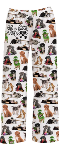 Brief Insanity- Life's Better with A Dog Lounge Pants (Pj's)