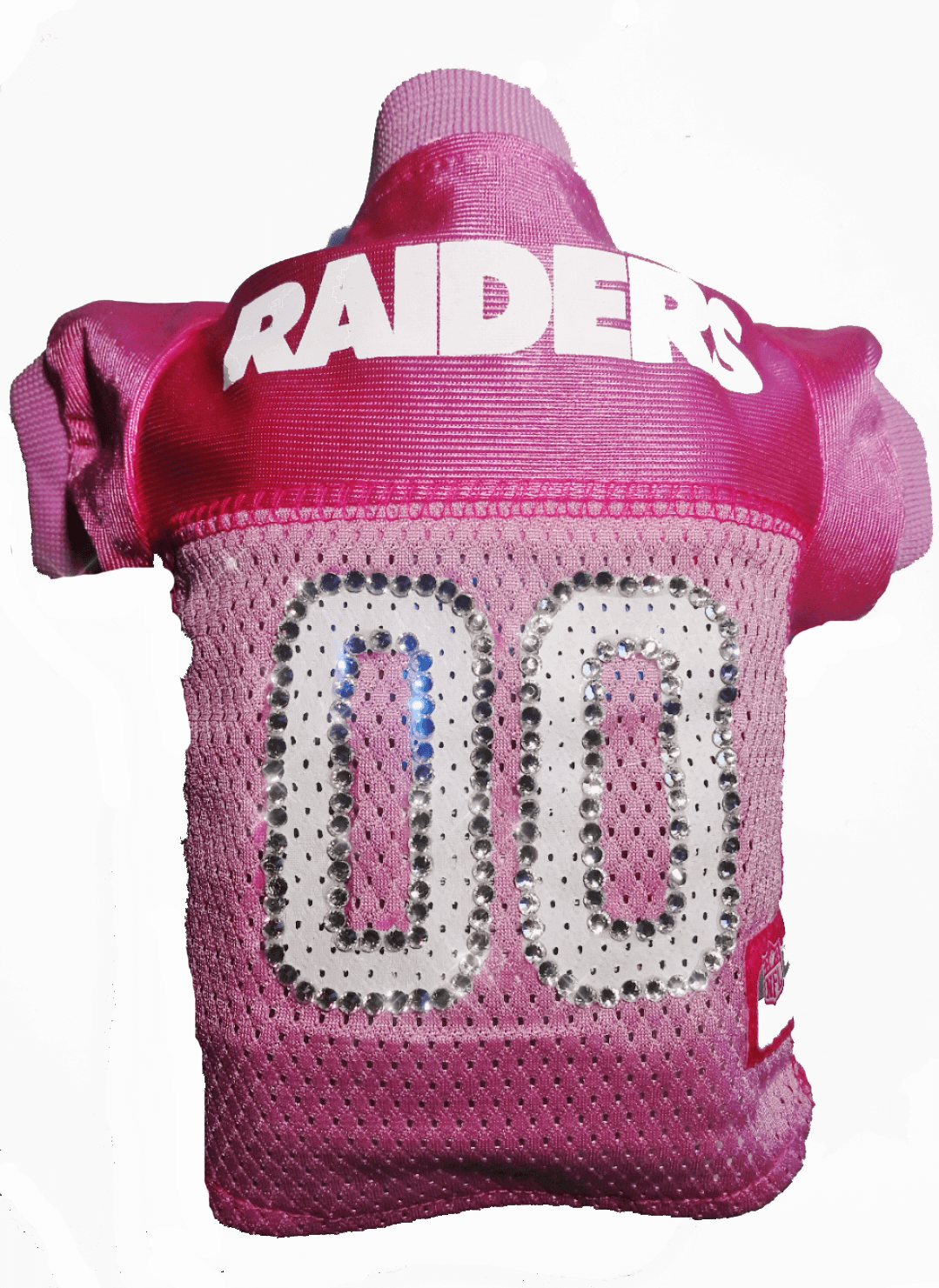 Blinged LAS VEGAS RAIDERS DOG JERSEY (PINK)-WineyBitches.Co - Winey Bitches - Wine- Women- K9's