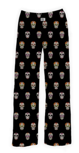 Brief Insanity- Sugar Skulls Lounge Pants (Pj's)