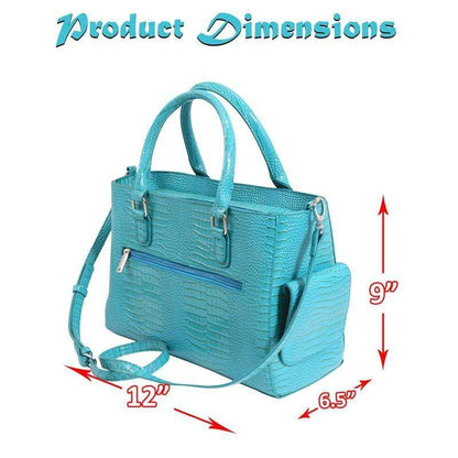 Accessories Winey Drink Purse in Blue Turquoise WineyBitchesCo